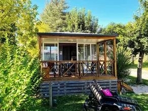 Mobile home with heated pool & terrace - Image 4