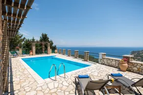 Delightful Paxos Villa 2 Bedrooms Villa Jizo Breathtaking Sea/Gaios Views and Private Pool Loggos - Image 2