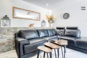 Appartement avec barbecue, jardin et terrasse | Vue jardin - Image 5