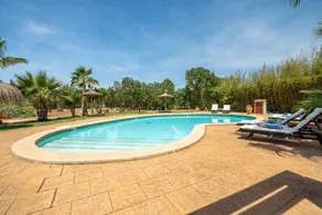 Apartment with terrace, barbecue & garden | Pool view - Image 2