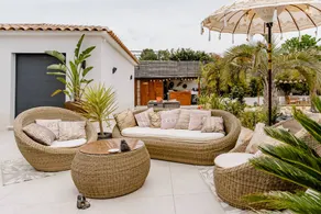 B&B mit Garten, Terrasse und Pool | Bergblick - Image 5