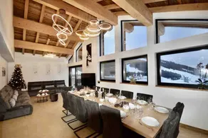 Chalet avec piscine et terrasse | Vue montagne - Image 4