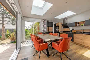 Kinderfreundliches charmantes Ferienhaus mit Whirlpool, Terrasse und Sauna | Nah am Strand - Image 3