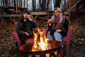 Fantastic Pod with Barbecue Settled Between Trees in Hatley, Quebec - Image 5
