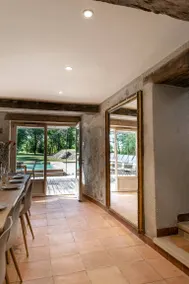 Villa with terrace, private pool & BBQ | Nature view - Image 3