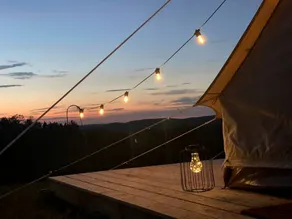 Cosmic Intimacy: Geodesic Dome Escape for Couples in a Dreamy Michigan Setting - Image 5