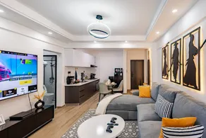 Children-friendly flat with terrace & pool | Pool view - Image 5
