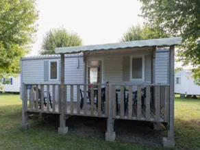 Mobile home with terrace & heated pool - Image 4