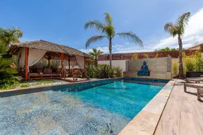 B&B mit Garten, Terrasse und Pool | Bergblick - Image 2