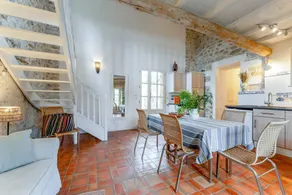 Maison de vacances avec terrasse, jardin et barbecue | Vue jardin - Image 5