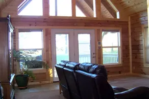 Two-Story Log Cabin Rental with a Hot Tub near Upper Meramec River, Missouri - Image 4