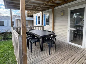 Schönes Mobilheim mit Terrasse und beheiztem Pool - Image 4