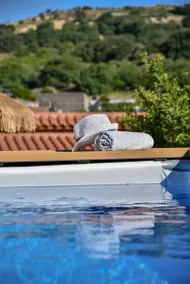 Apartment with terrace, garden & private pool | Pool view - Image 4
