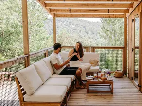 Chalet with terrace & pool - Image 2