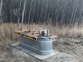 Forest Tiny Home with Hot Tub & Sauna in Alberta, Canada - Image 4
