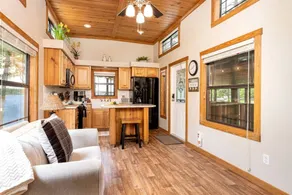 Peaceful Lakefront Tiny Cabin Nestled in the Sabine National Forest for a Romantic Escape in Hemphill, Texas - Image 2