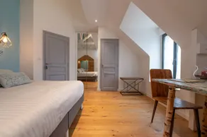 Bed and breakfast adapté aux familles avec terrasse, jacuzzi et jardin | Vue jardin | Idéal pour le télétravail | Avec animaux autorisés - Image 5
