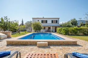 Finca avec piscine privée, jardin et terrasse | Vue jardin - Image 3