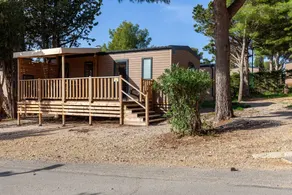 Agréable camping convivial et familial avec terrasse, barbecue et internet haut débit | Vue plage | Proche de la plage | Avec animaux acceptés - Image 3