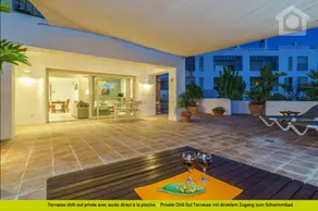 Apartment with terrace, pool & garden - Image 4