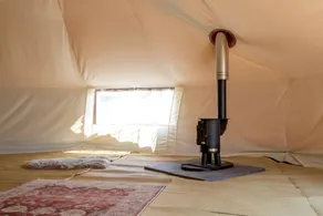 Family Glamping in Bell Tents near Preston, England - Image 2