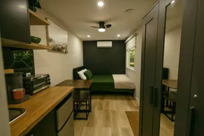 Cozy Semi Off-Grid Tiny Home Forest Retreat with Private Sauna & Cold Plunge Near Simcoe, Ontario - Image 4