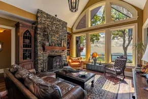 View House - Stunning Views of Mountains and Yadkin River, huge deck, wood burning fireplace - Image 3
