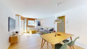 Ground-Floor Holiday Apartment in Bever with Terrace, Lift & Parking - Image 2