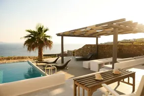 Villa with terrace, barbeque & pool - Image 3