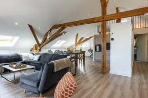 Flat with terrace & sauna | Garden view - Image 3