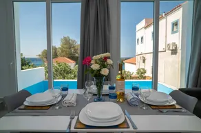 Endearing Samos Beachfront Villa Villa Poseidon's Crest Panoramic Sea Views 2 Bedrooms Private Pool Prime Location Koumeika - Image 3