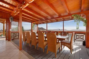 Maison avec barbecue, jardin et terrasse | Vue jardin - Image 3