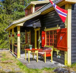 Historic cabin by the forest in Årnes - Image 3