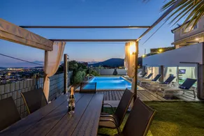 Children-friendly villa with private pool, terrace & barbeque | City view | Pets allowed - Image 3