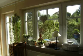 Studio con terrazza, internet veloce e sauna | Vista sul giardino | Ideale per il telelavoro - Image 3