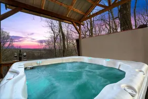 Tranquil Secluded Cabin with Private Deck, Hot-Tub, Pool Table and Views in Ohio - Image 2