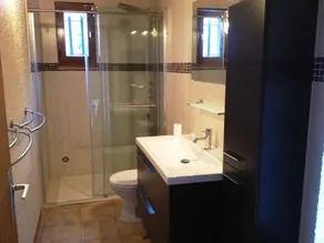 Children-friendly nice villa with private pool, hot tub & barbecue | Pool view | Pets allowed - Image 5