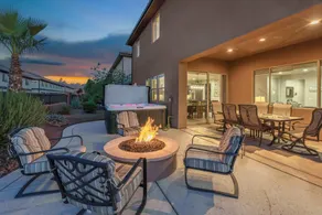 Maison avec barbecue, jacuzzi et piscine chauffée | Vue montagne - Image 4
