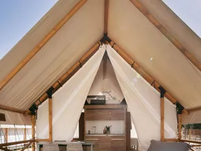 Child-friendly tent with pool & terrace | Pets allowed - Image 4