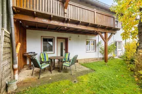 Appartamento totalmente attrezzato con giardino, terrazza e griglia | Vista sul giardino - Image 2