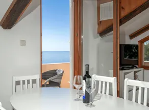 Ivan Dolac Azure Horizon Beach Apartments - Standard Studio Apartment with Balcony and Sea View - Image 3