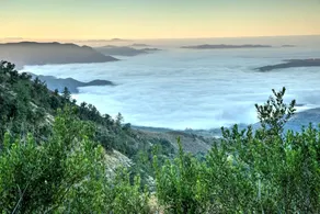 Secluded Mountain Wall Tent with Scenic Valley Views near Palomar Mountain, CA - Image 4