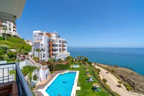 Appartement de vacances avec terrasse et piscine | Vue plage - Image 4