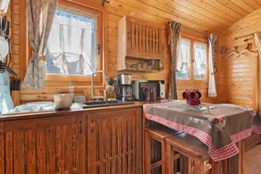 Chalet avec terrasse, barbecue et jardin | Vue jardin - Image 4