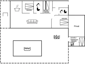 House with terrace, pool & hot tub - Image 2