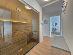 Modernes Ferienappartment Nordseenixe mit Sauna, Balkon und Meerblick in Norden - Image 5