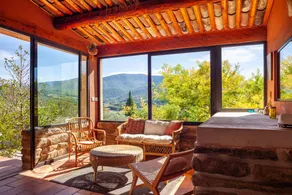 Holiday home with garden, private pool & BBQ | Garden view - Image 2