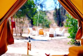 Bell Tent Glamping on a Luxury Camping Site near Daylesford for Romantic Getaways in Victoria - Image 5