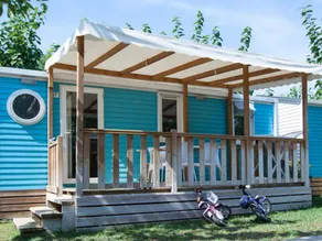Family-oriented mobile home with terrace & pool | Close to the beach - Image 4