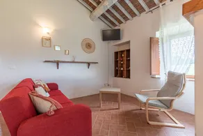 Appartement avec jardin, barbecue et piscine | Vue jardin - Image 5